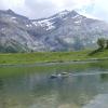 Sur le lac Retaud ( col du Pillon )